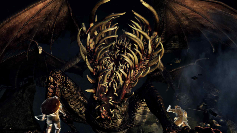 Illustration for article titled A New Look At Dark Souls Proves Wolves, Made Giant, Are Fucking Cool